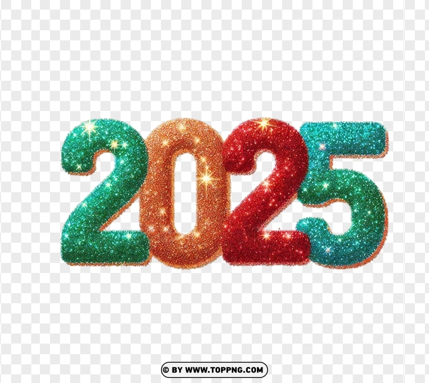 2025 Glitter Logo,
Colorful 2025 PNG,
Festive 2025 Text,
Happy New Year