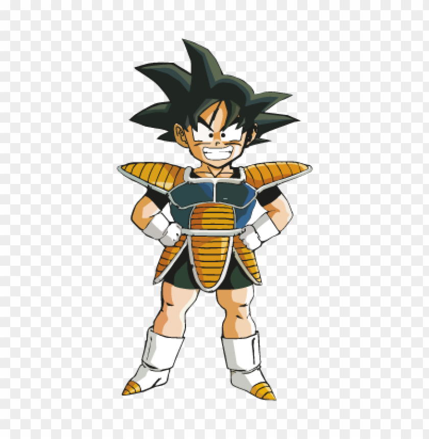 Goku Dragon Ball Logo Vector PNG Transparent Background