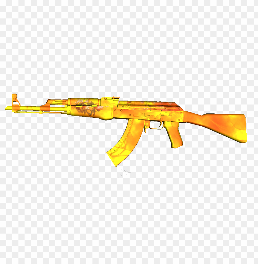 gold ak47 png, gold,png