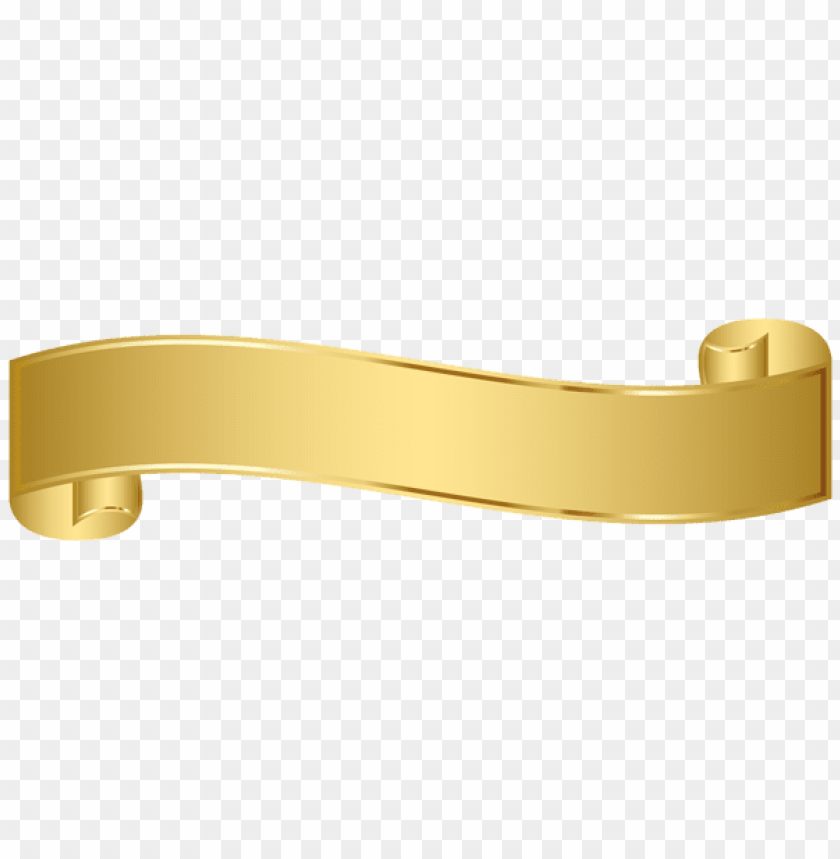 gold banner ribbon png, gold,png,banner,ribbon