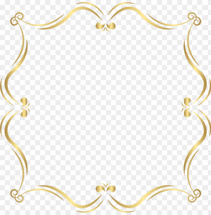 gold border