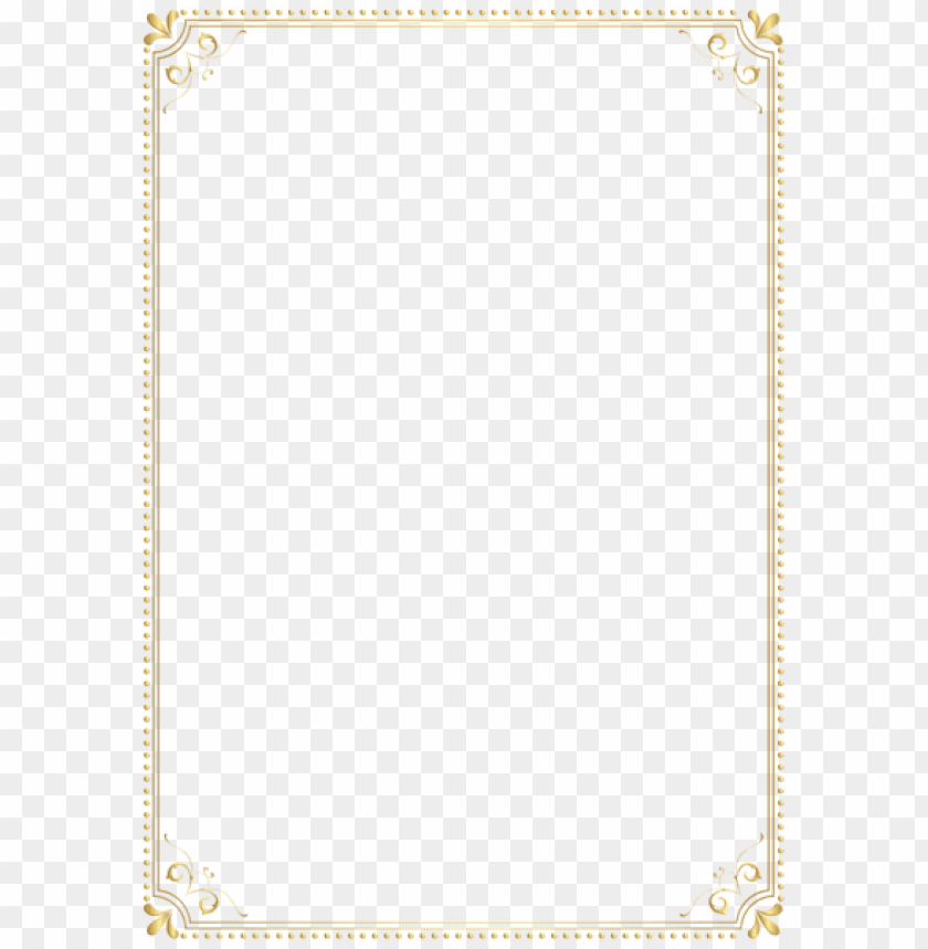 gold border frame