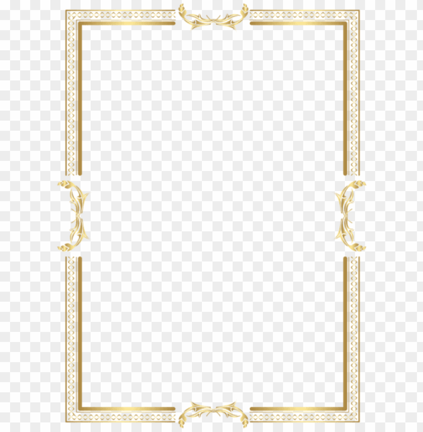 gold border frame