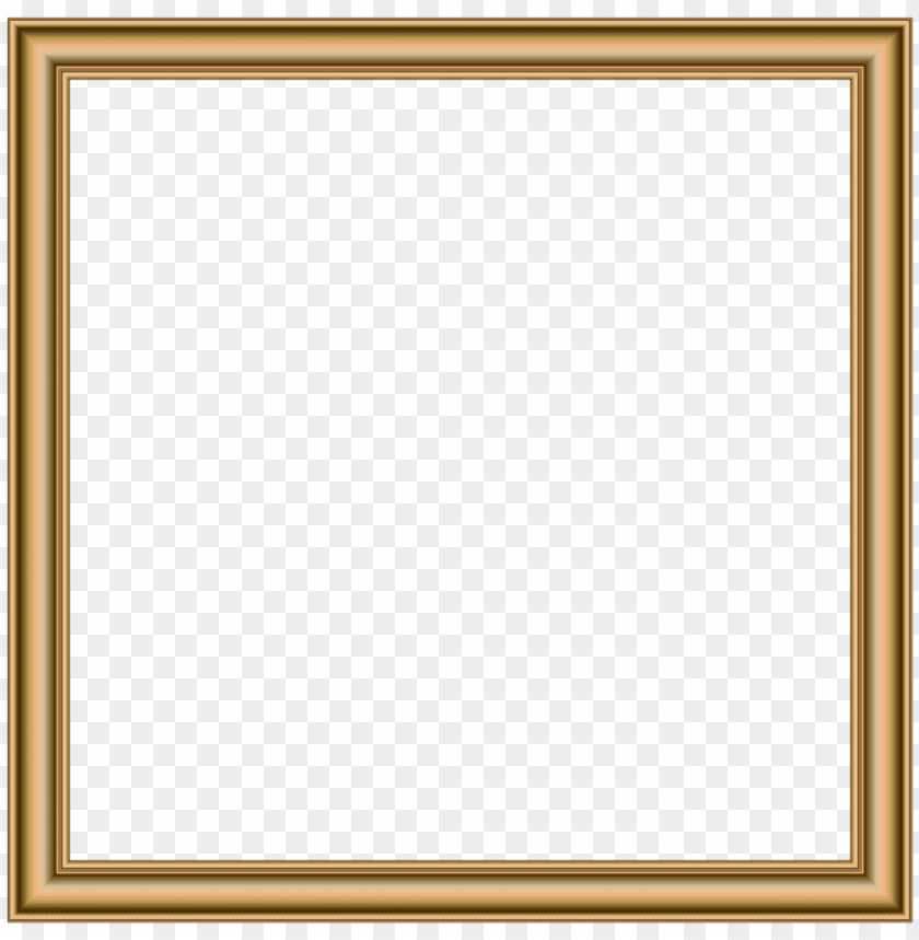 gold border frame