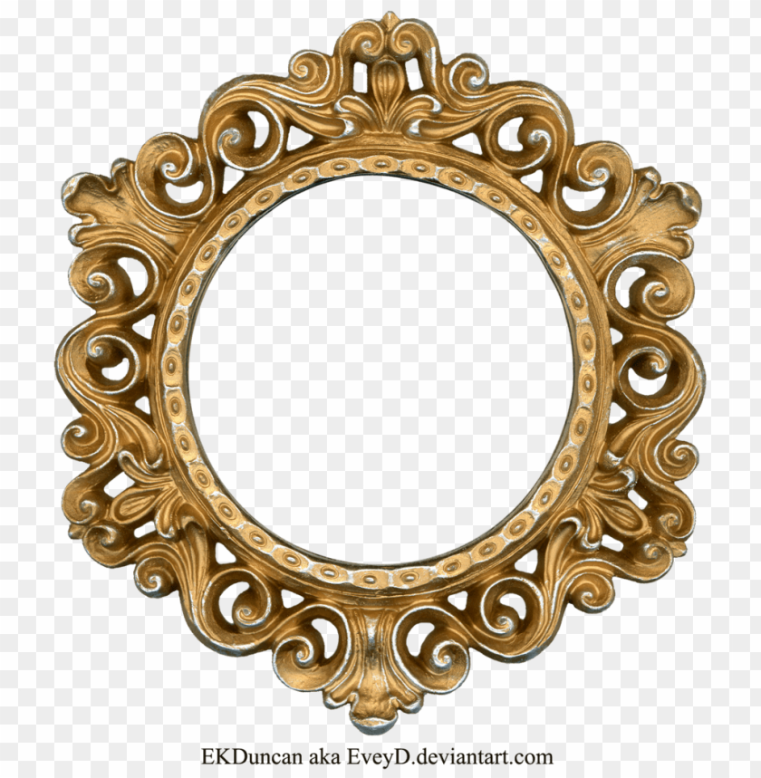 gold circle frame png, frame,gold,png,circle