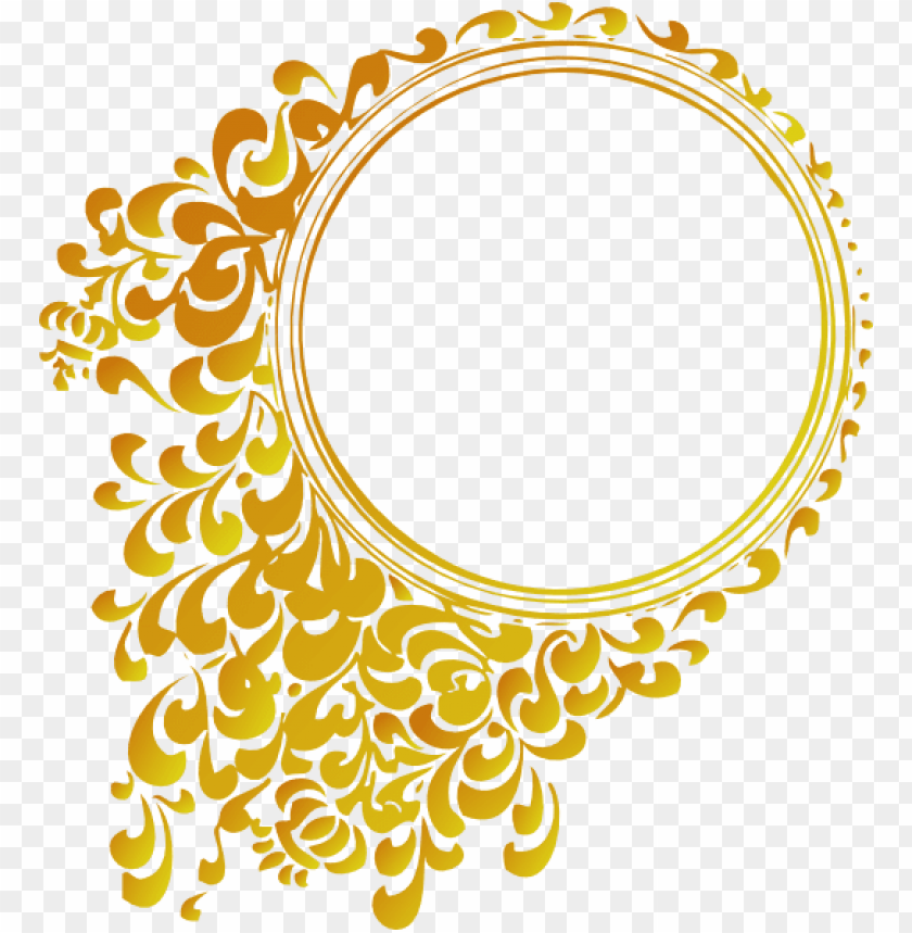 gold circle frame png, gold,frame,png,circle