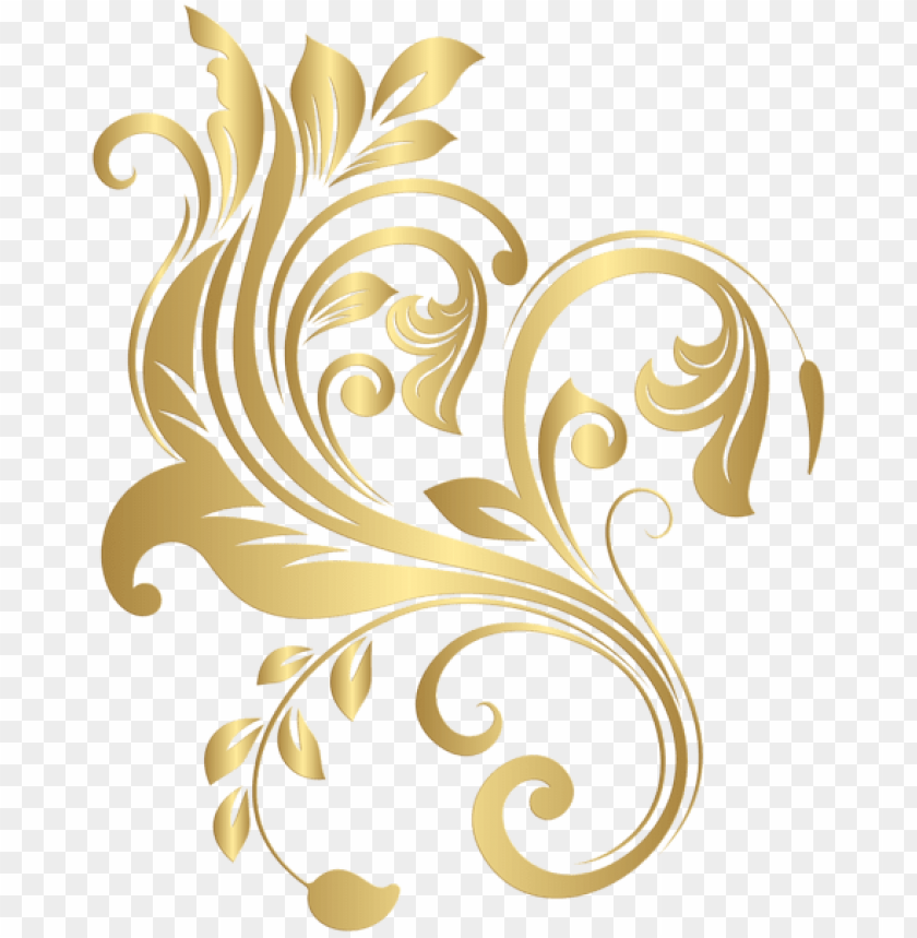 gold decorative element