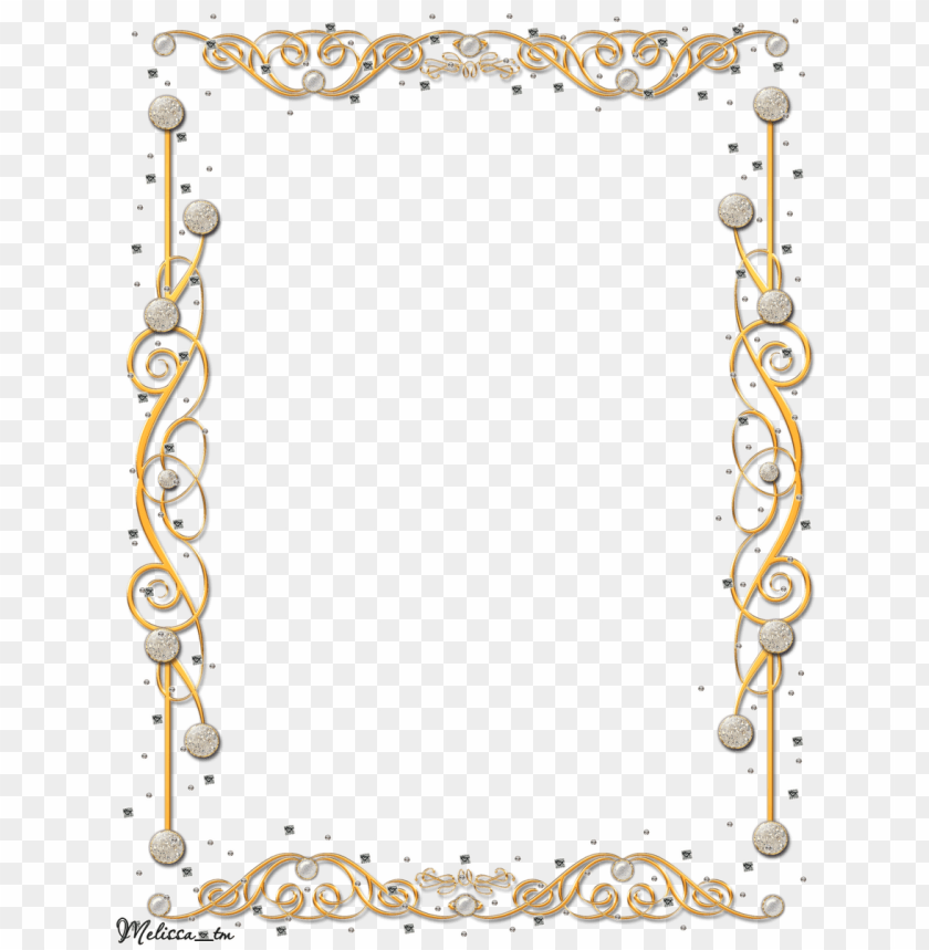 gold floral border png, border,floral,png,gold