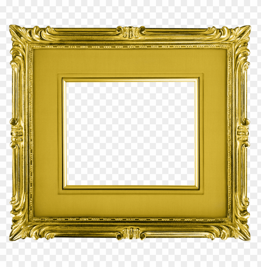 miscellaneous, frames, gold frame landscape, 