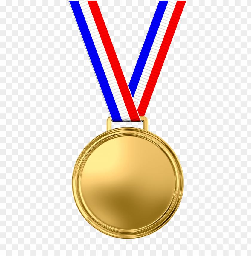 Gold Medal Clipart PNG Transparent Background