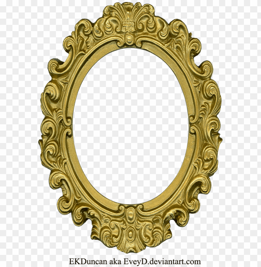 gold oval frame png, frame,gold,oval,png