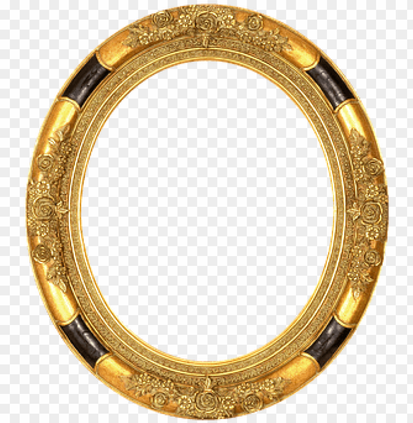 gold oval frame png, frame,gold,oval,png