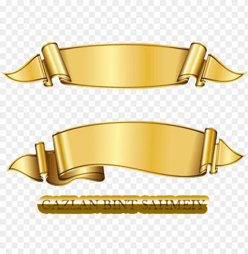 gold ribbons png, png,goldribbon,ribbons,ribbon,gold