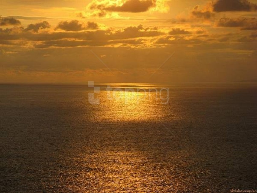 Gold Sky PNG Transparent Background