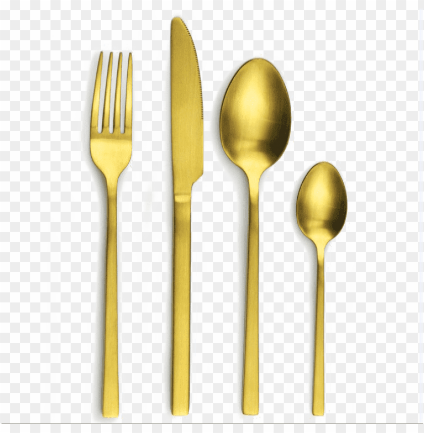 gold spoon and fork png, spoon,png,gold,golds