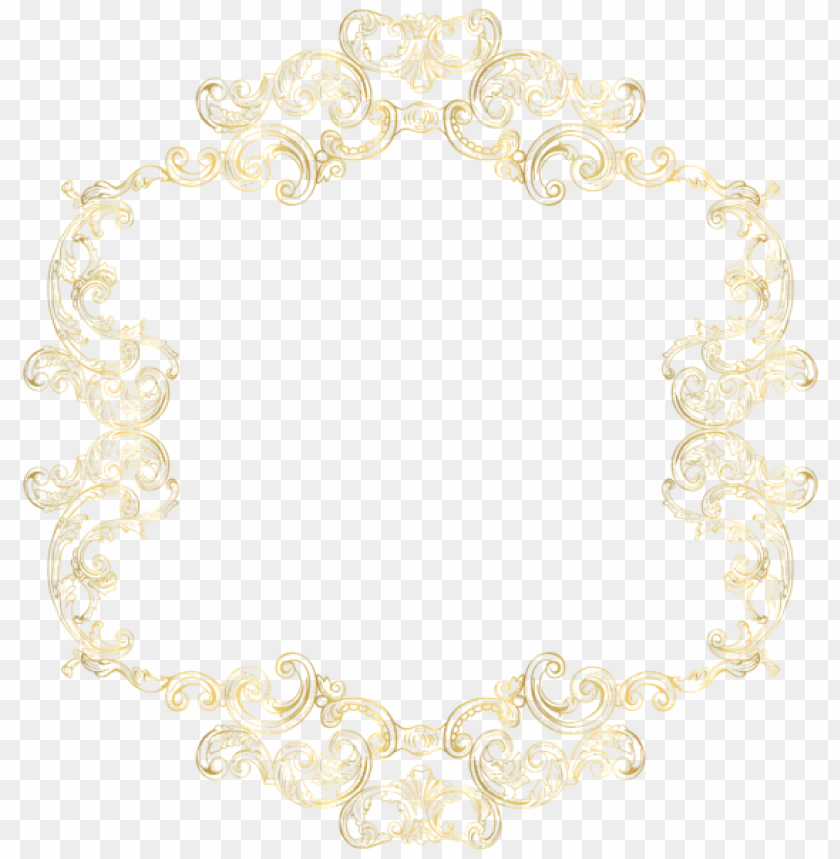 gold vintage border frame