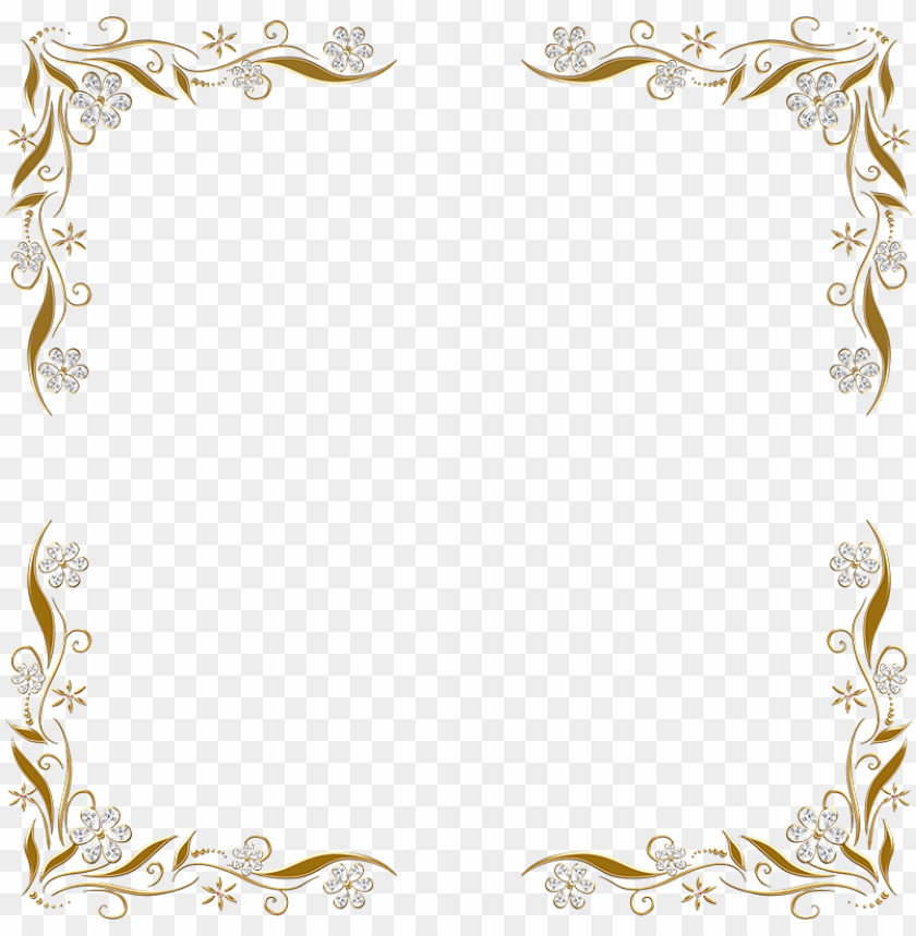 gold wedding border png, wed,png,gold,goldwedding,wedding,border