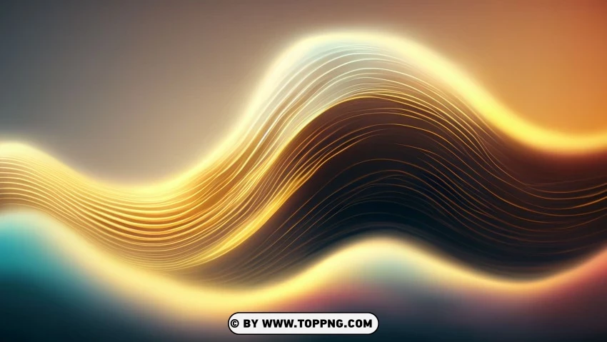 abstract, wave, background, Gold, Golden, rainbow, gradient