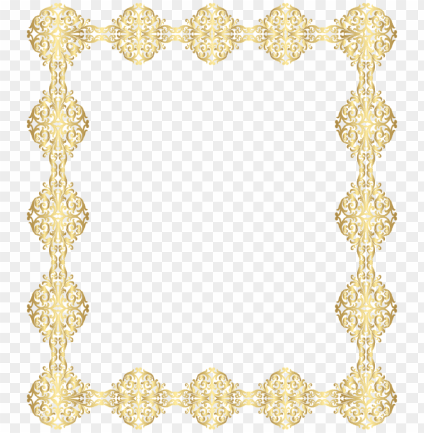 golden border