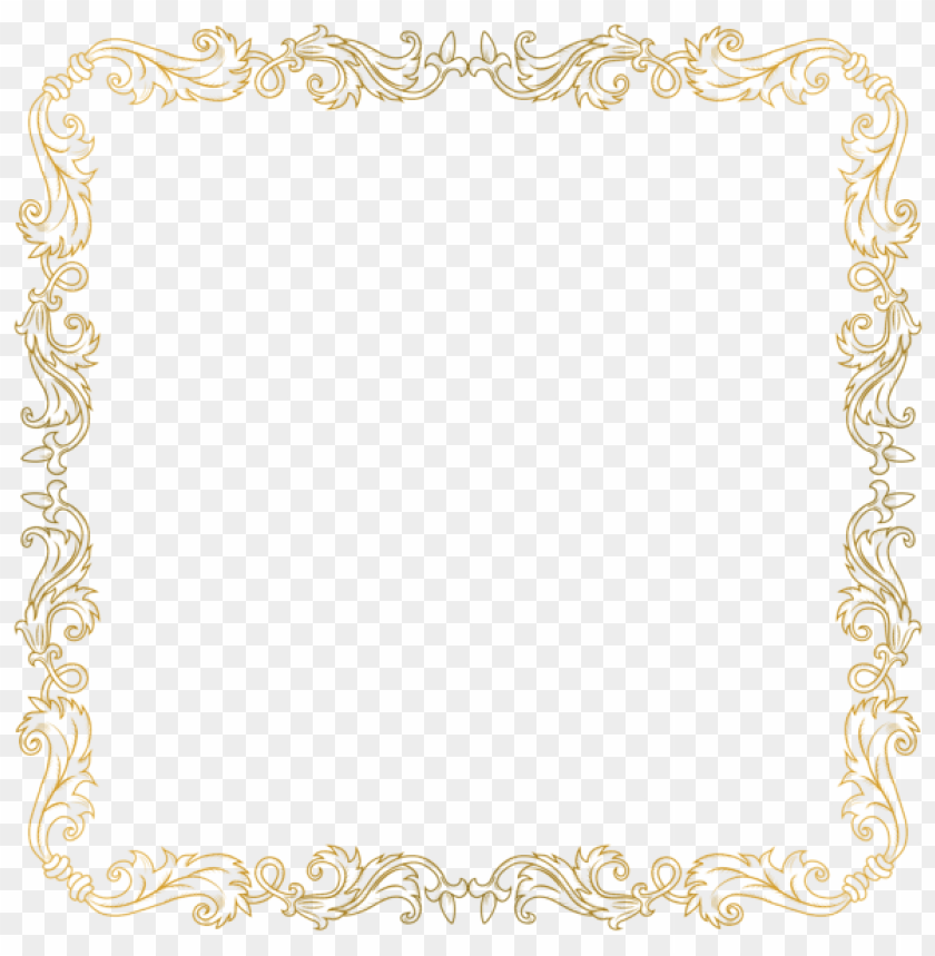 golden border