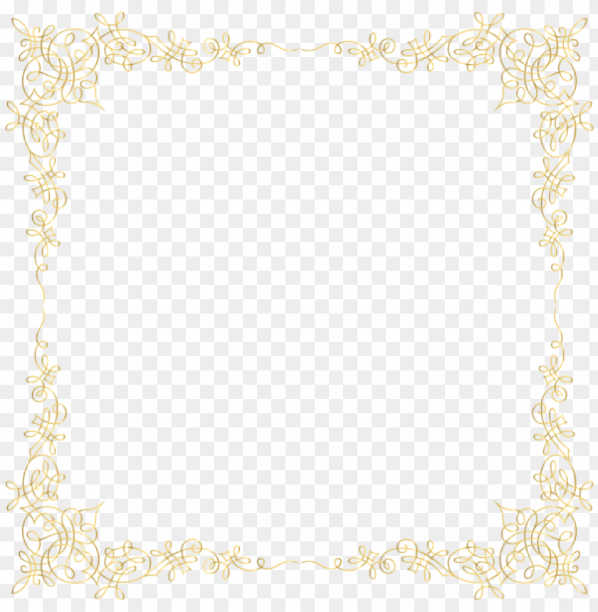 golden border