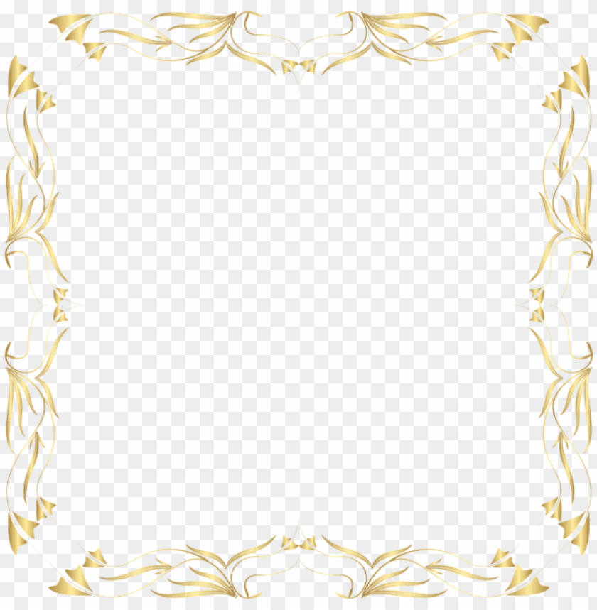 golden border frame