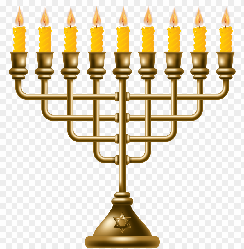 golden, menorah