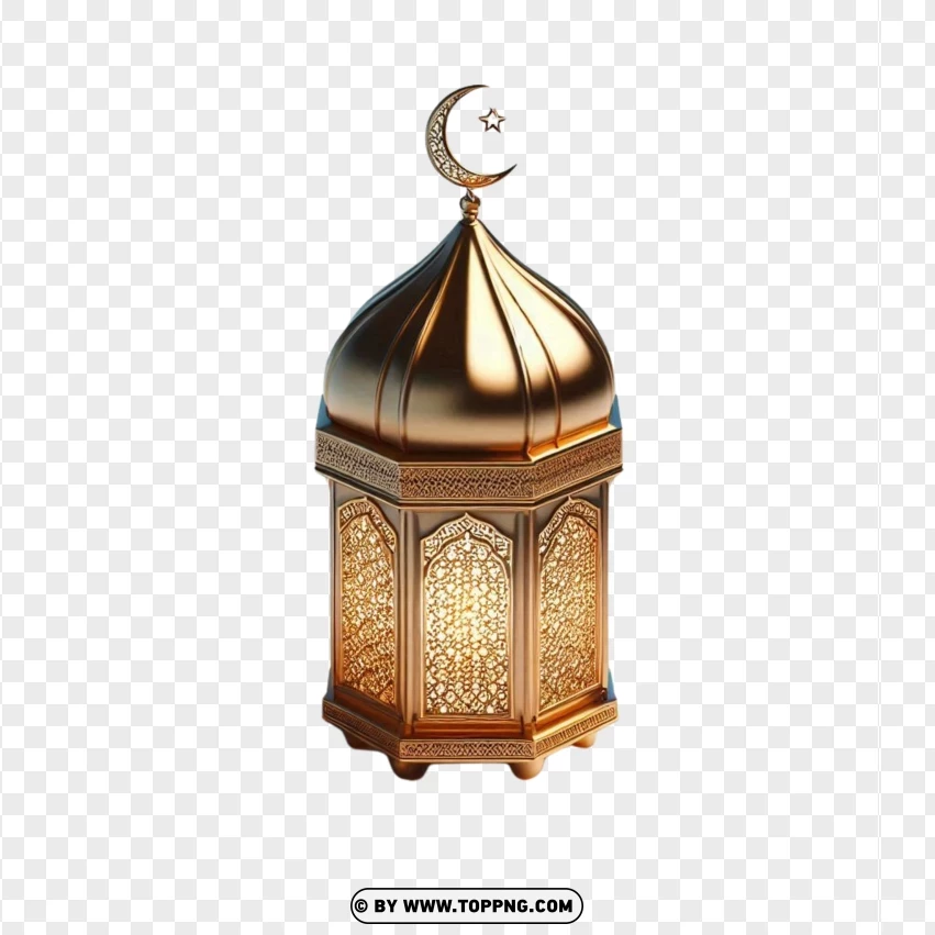 Islamic ,Ramadan,Golden lantern,Fanoos,isolated,celebrate, Crescents