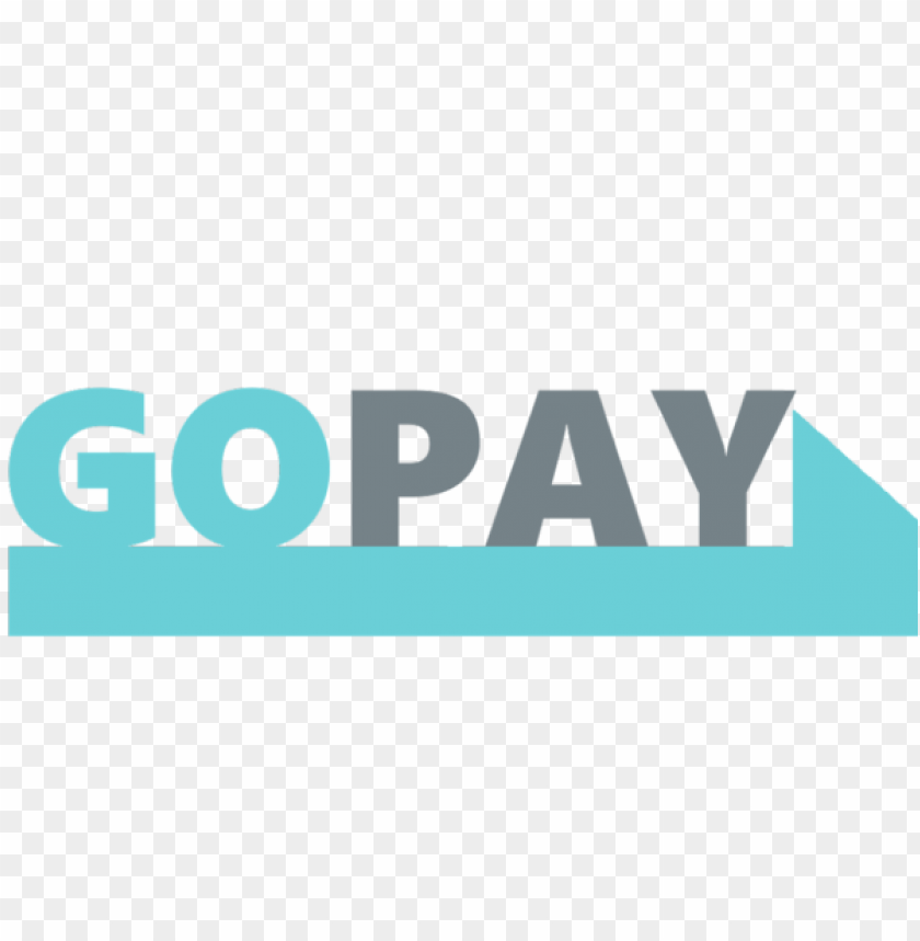 gopay, gopay logo png, gopay payment logo png