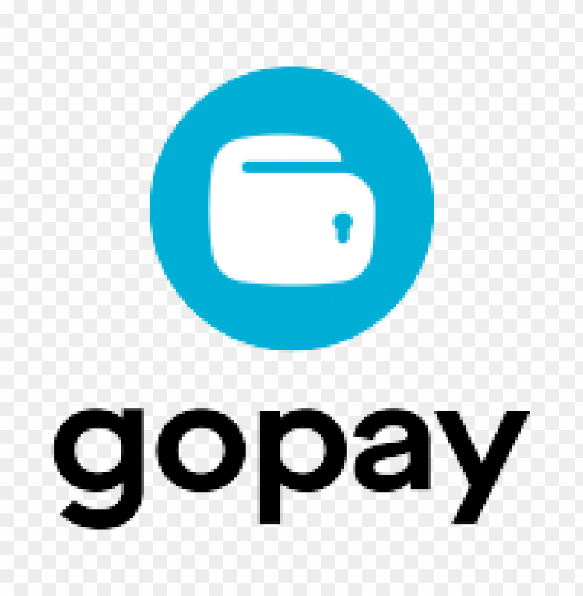 gopay, gopay logo png, gopay payment logo png