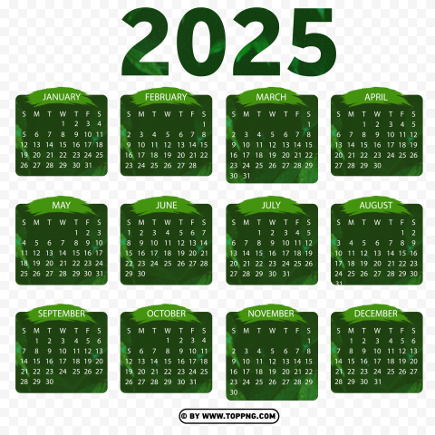 calendar 2025 green transparent, calendar 2025 green png, calendar 2025 png hd, calendar 2025 clear background, calendar 2025 no background, calendar 2025, calendar 2025 png free