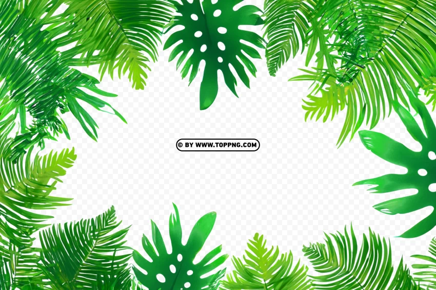 Leaves Frame, Leaves Frame Transparent PNG, Leaves Frame PNG, Nature Frame PNG, Nature Frame Transparent PNG, Nature Frame, Forest Frame PNG