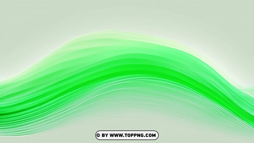 Green Wave Vector Design Element For Websites PNG Transparent Background