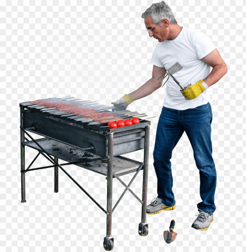 
man
, 
people
, 
persons
, 
male
, 
barbecue
, 
barbeque
, 
gardener
