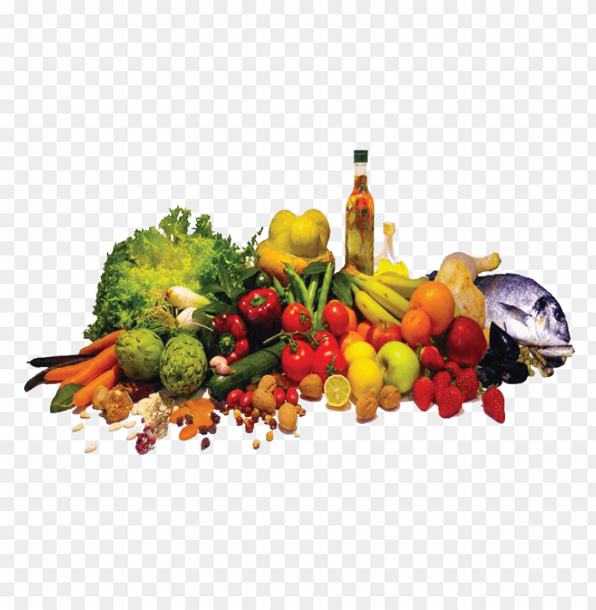 fruits, vegetables, leafy greens, root vegetables, fish, nuts, tropical fruits