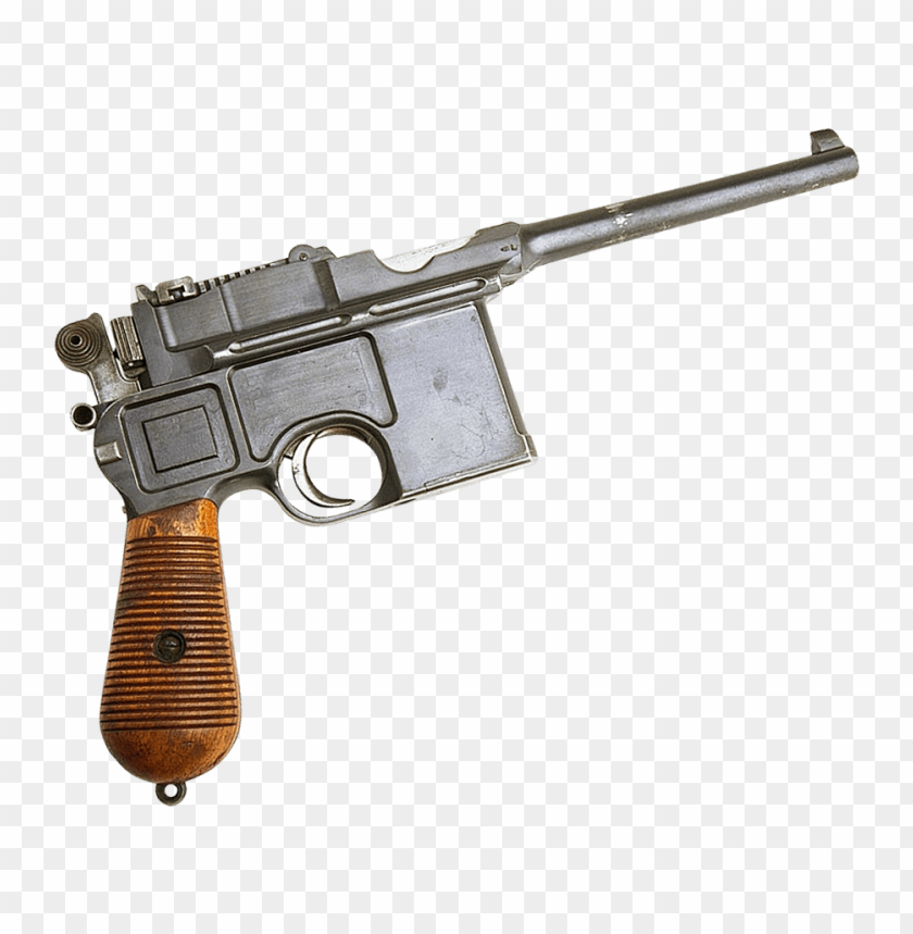 Mauser C96 PNG, firearm, weapon, military