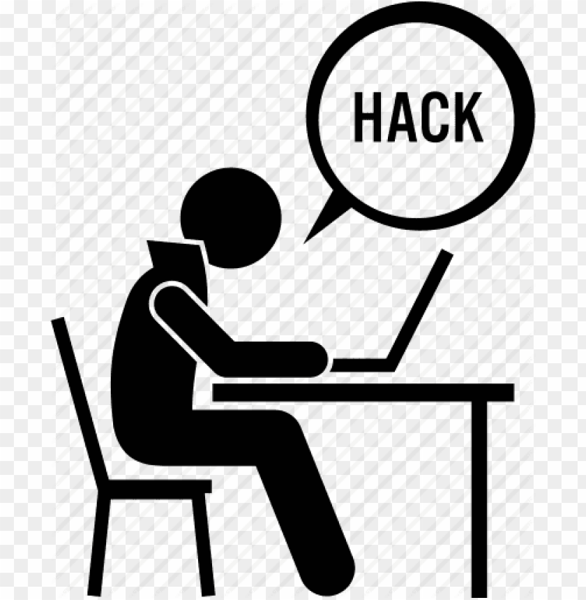 hacker, computer, technology, desk, silhouette, figure, workspace