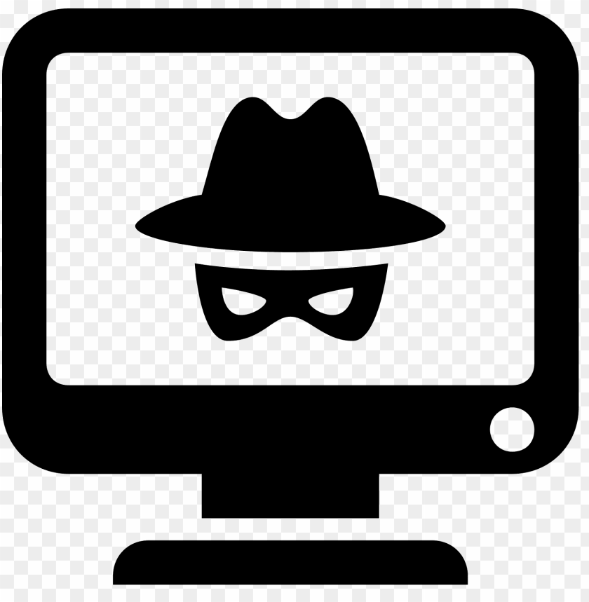 computer, monitor, disguise, hacker, technology, security, internet