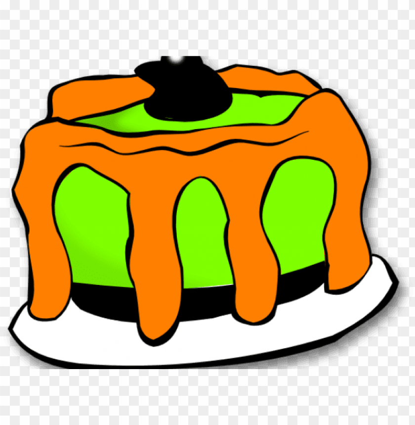 cake, dessert, green frosting, orange icing, sweet treat, party dessert, celebratory cake