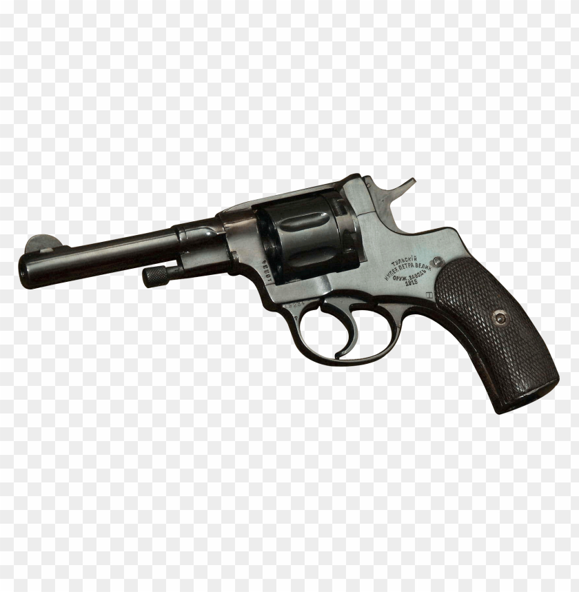 Revolver PNG, firearm, handgun, weapon