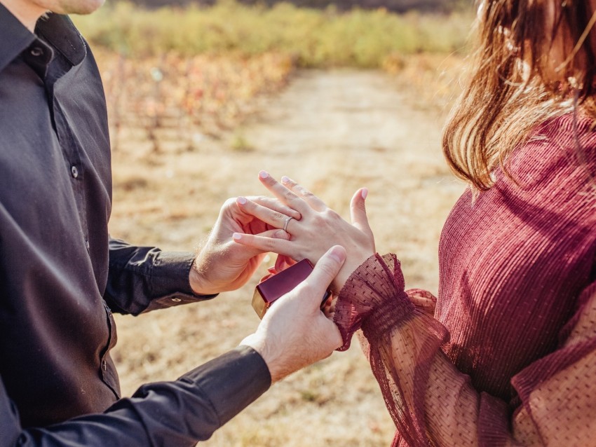 hands, ring, bride, couple, love, romance