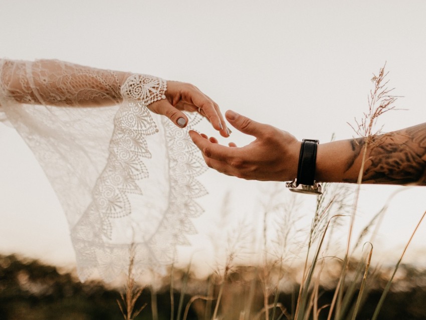 hands, touch, couple, love, tenderness