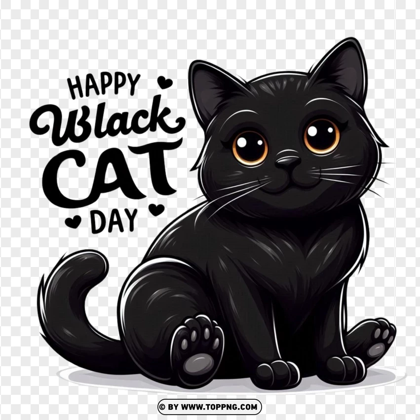 International Black Cat Day, World Black Cat Day,Black cat,Kitten , Animal , Pet , Fun 