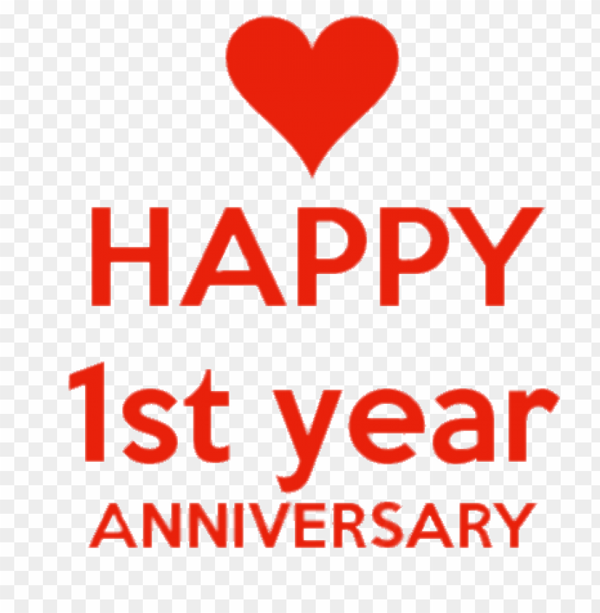 miscellaneous, wedding anniversaries, happy first anniversary red letters, 