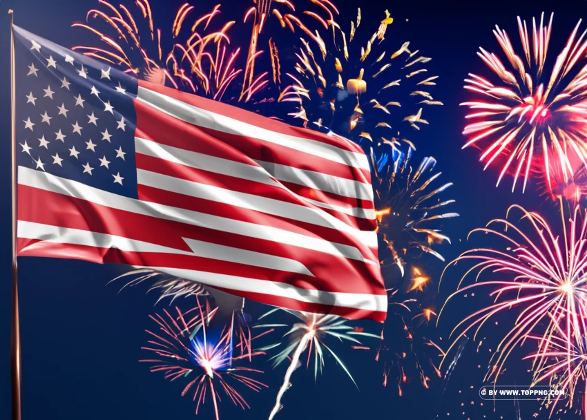 Happy Independence Day Usa 4th July Hd Images PNG Transparent Background