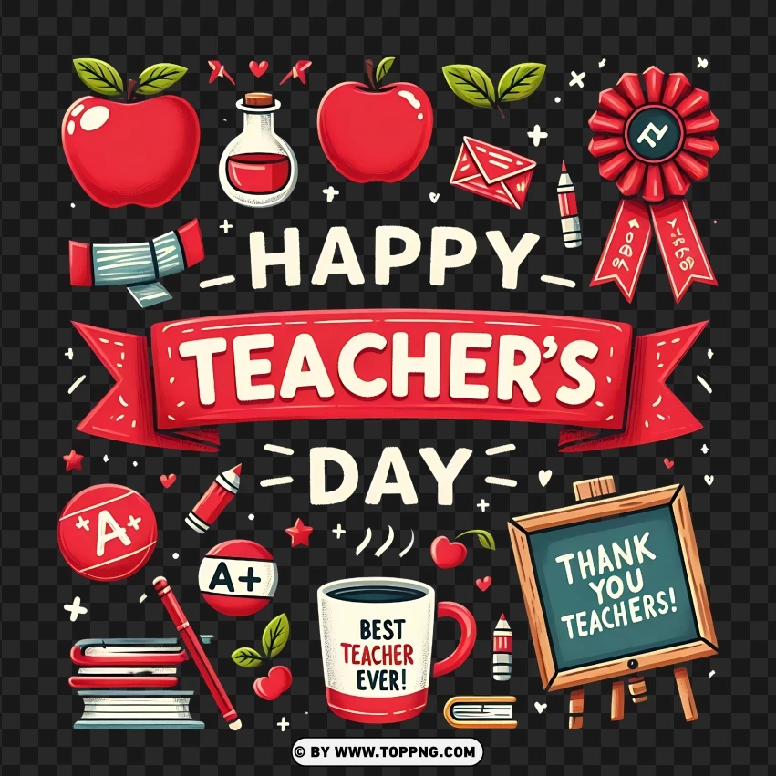 Happy Teachers Day Photo Download PNG Transparent Background