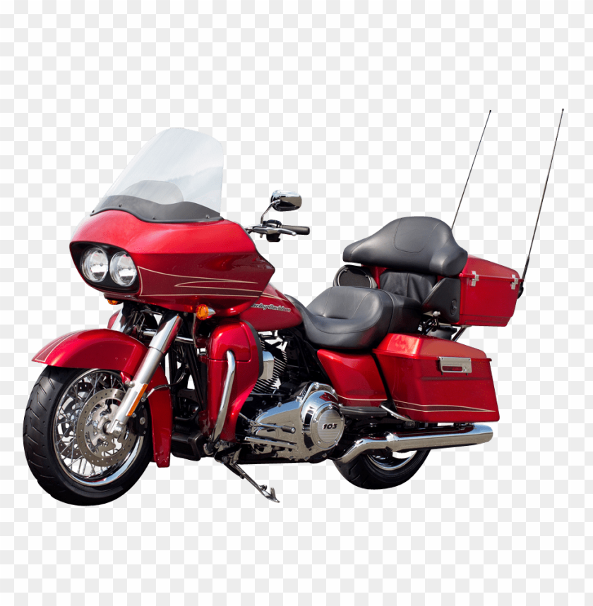 Motorcycle, Red Touring Bike PNG, adventure, cruising