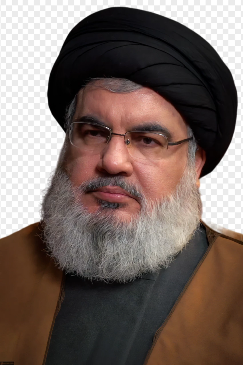 Hassan Nasrallah Portrait png