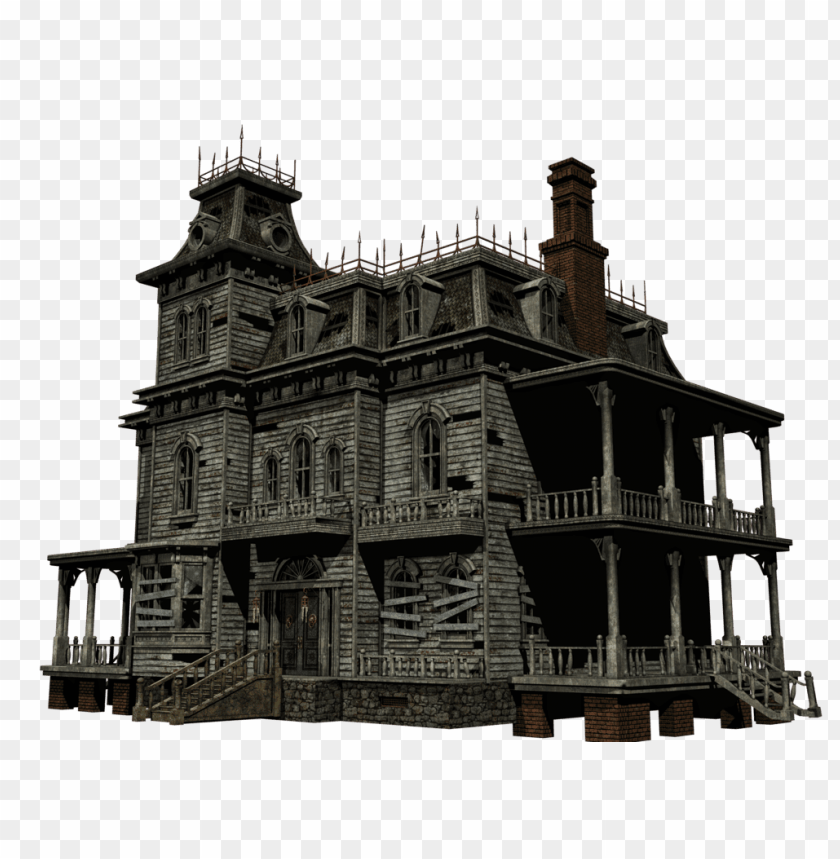 miscellaneous, buildings, haunted house, 