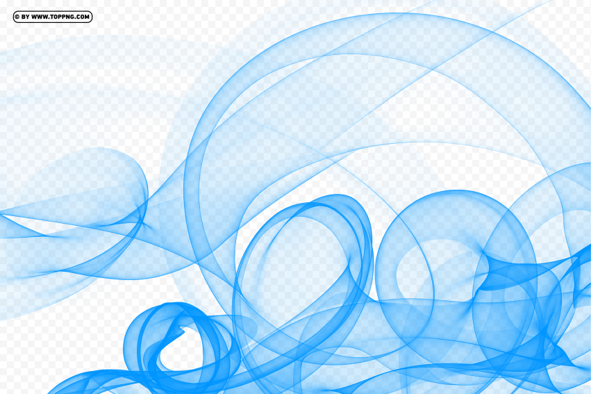 Hd Abstract Blue PNG Transparent Background